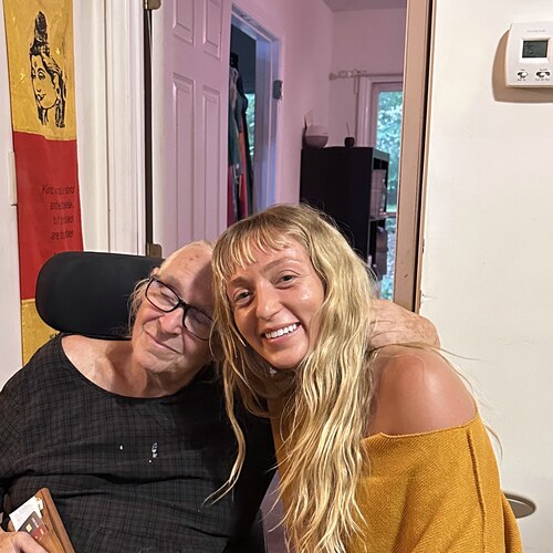 Audrey with Judith Johnson, founder of PsychoNeuroEnergetics